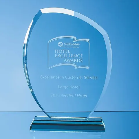 Jade Glass Autumn Leaf Award