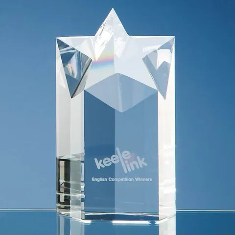 Optical Crystal Star Column Award