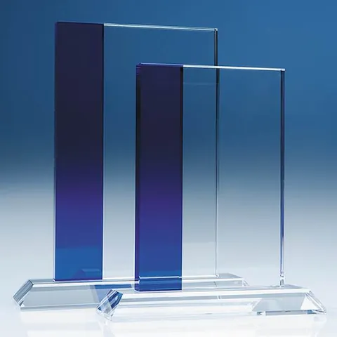 Optical Crystal Blueline Rectangle