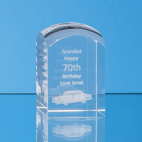 Optical Crystal Dome Tower