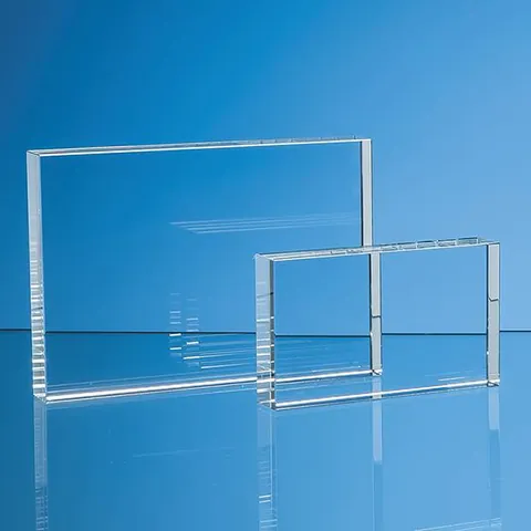 Optical Crystal Rectangle Award, H or V