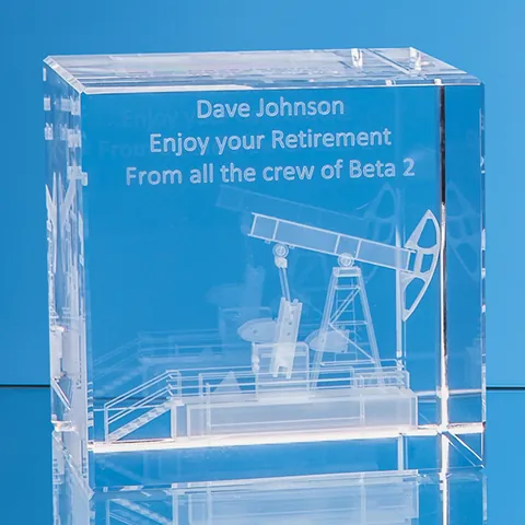 Optical Crystal Cube